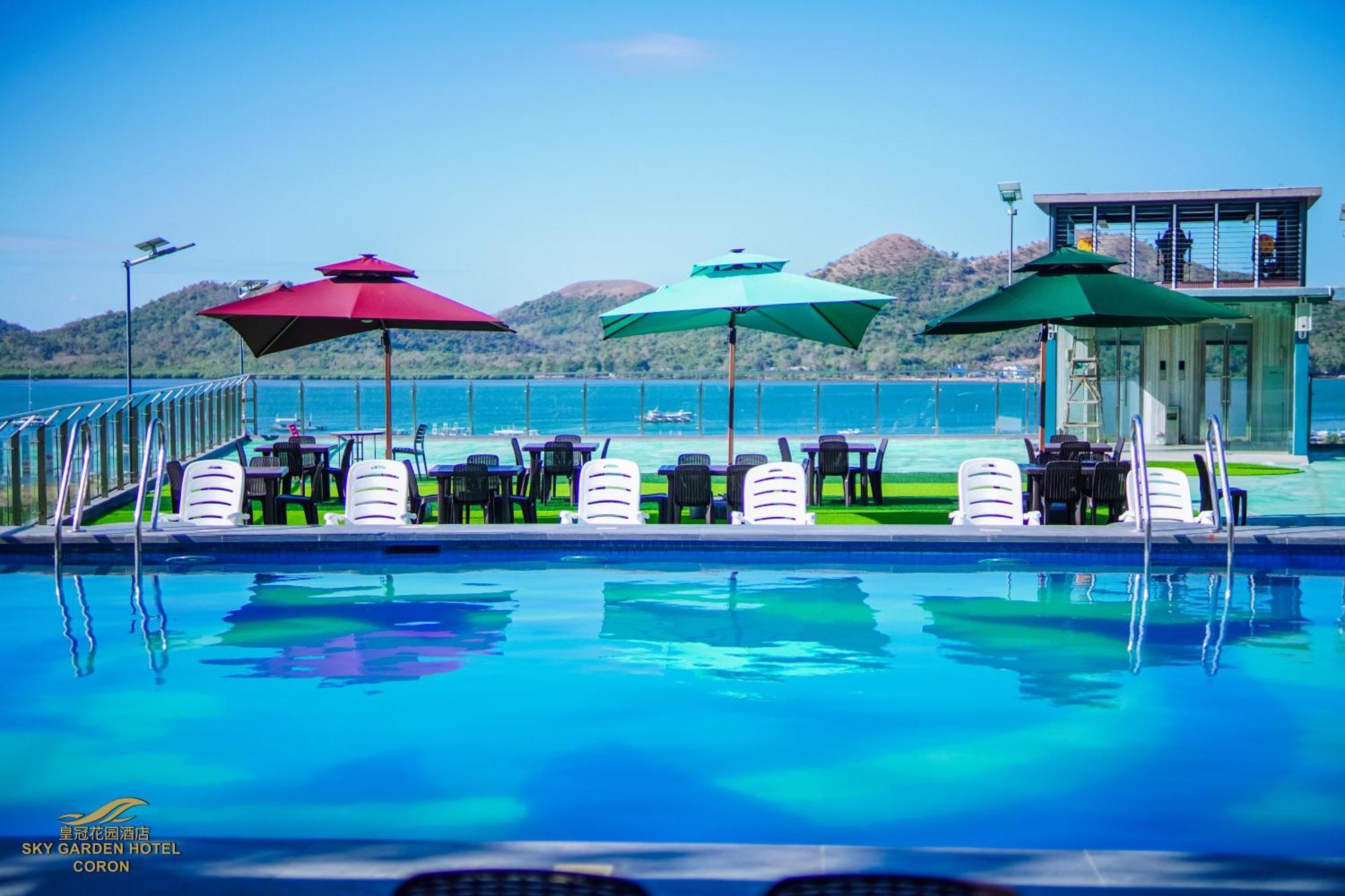 Sky Garden Hotel Coron Esterno foto