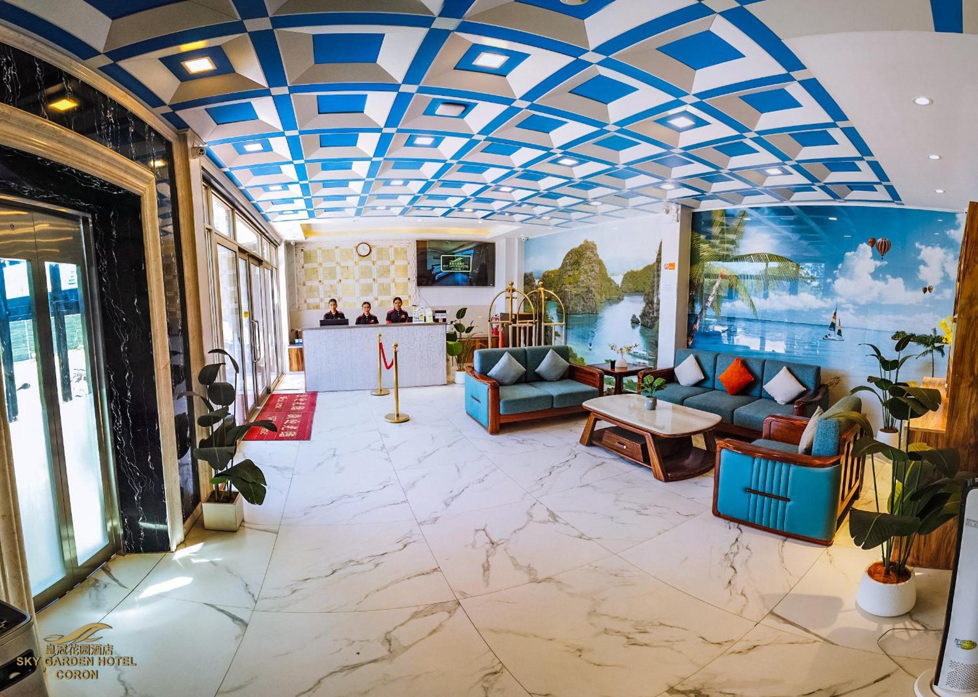 Sky Garden Hotel Coron Esterno foto